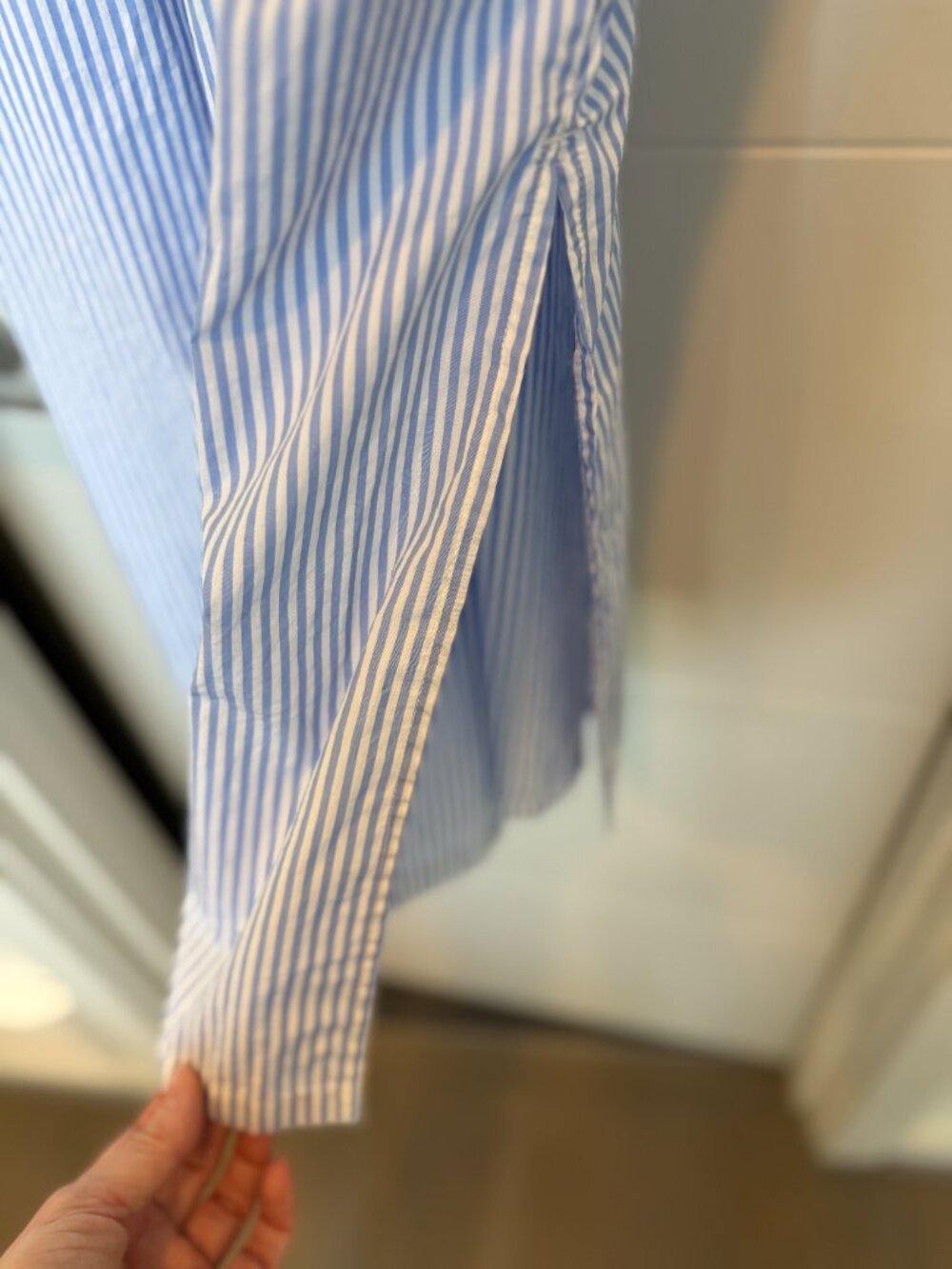 J. Crew Paloma dress in striped cotton poplin size M - Picture 4 of 7